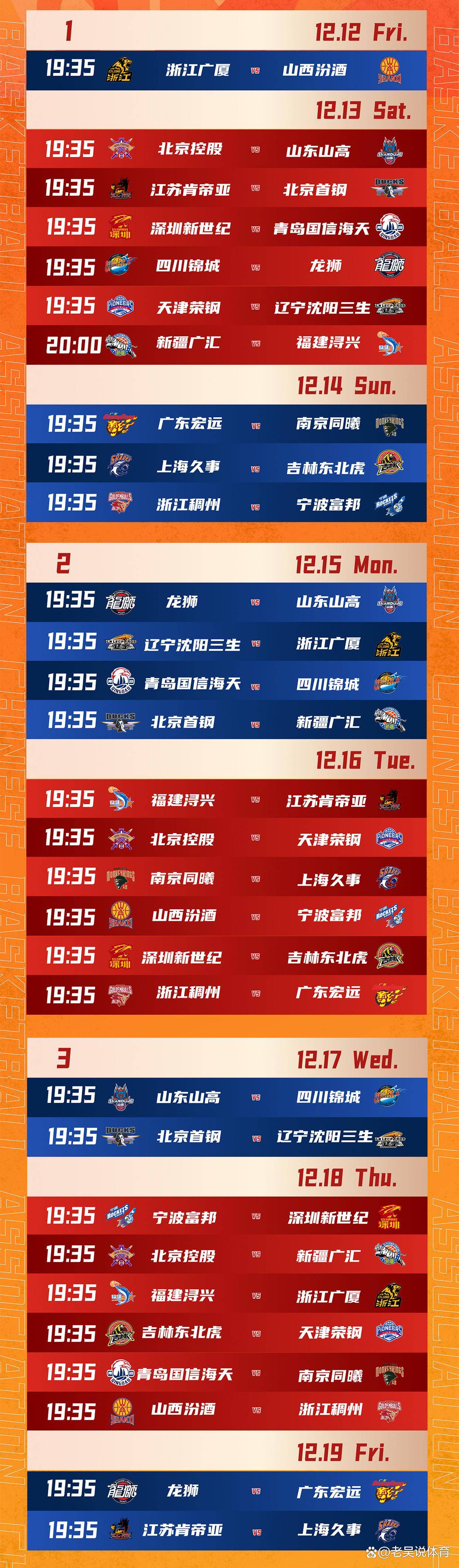 cba赛程最新比赛_(cba赛程赛程cba赛程)  第2张
