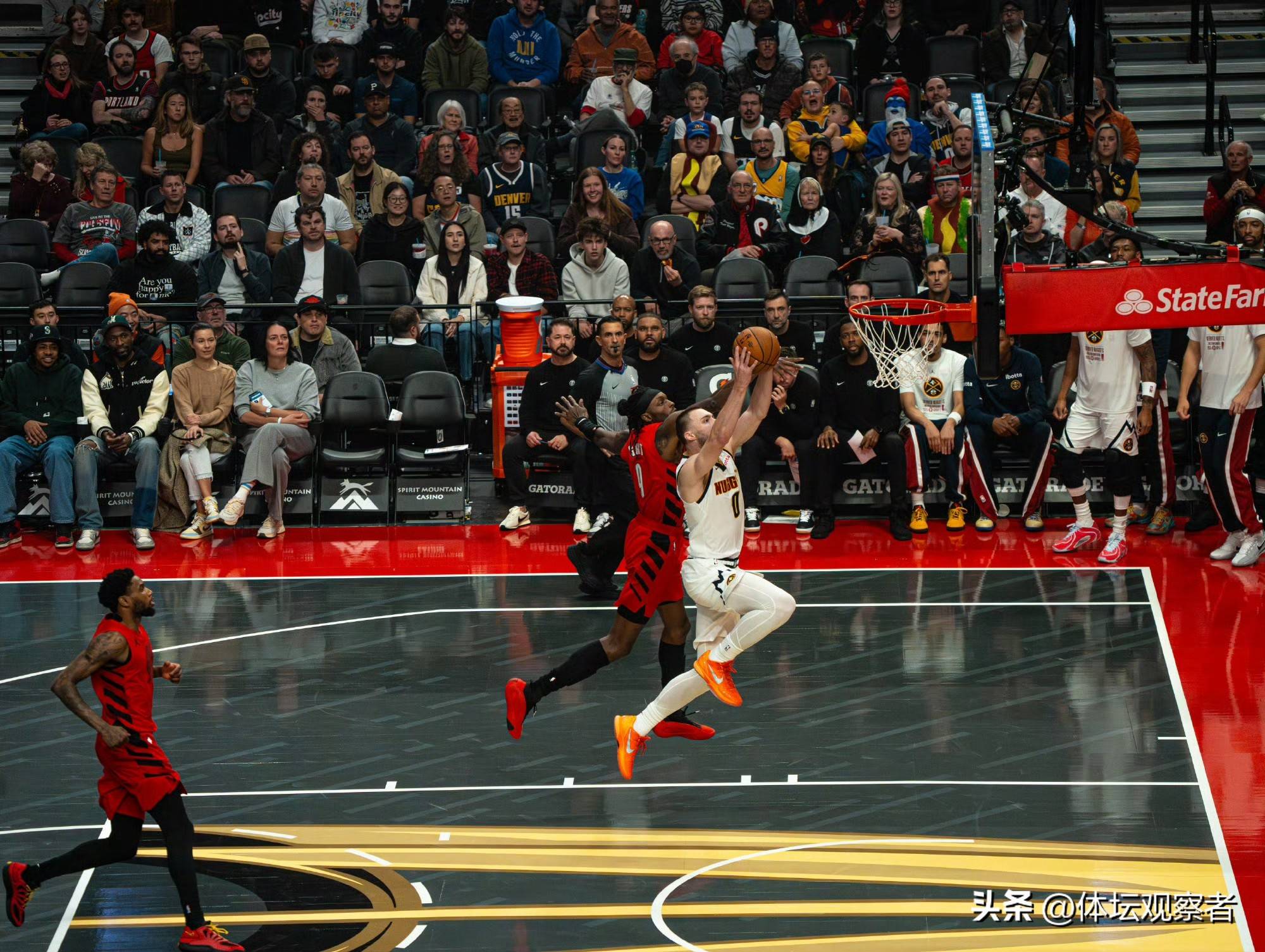 NBA常规赛火箭主场140-116大胜开拓者杨瀚森被下放杜兰特30分的简单介绍