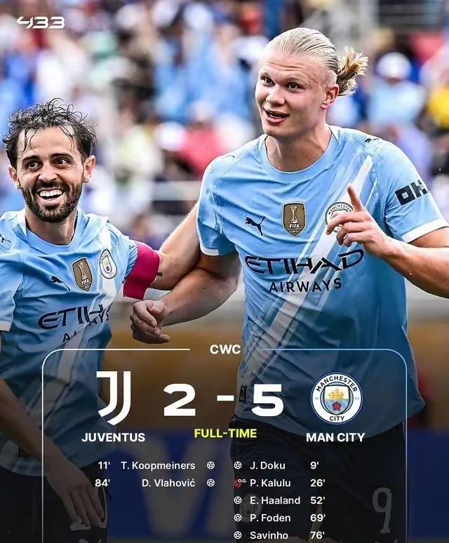 世俱杯尤文图斯5-0艾因球队多名锋线球员建功的简单介绍